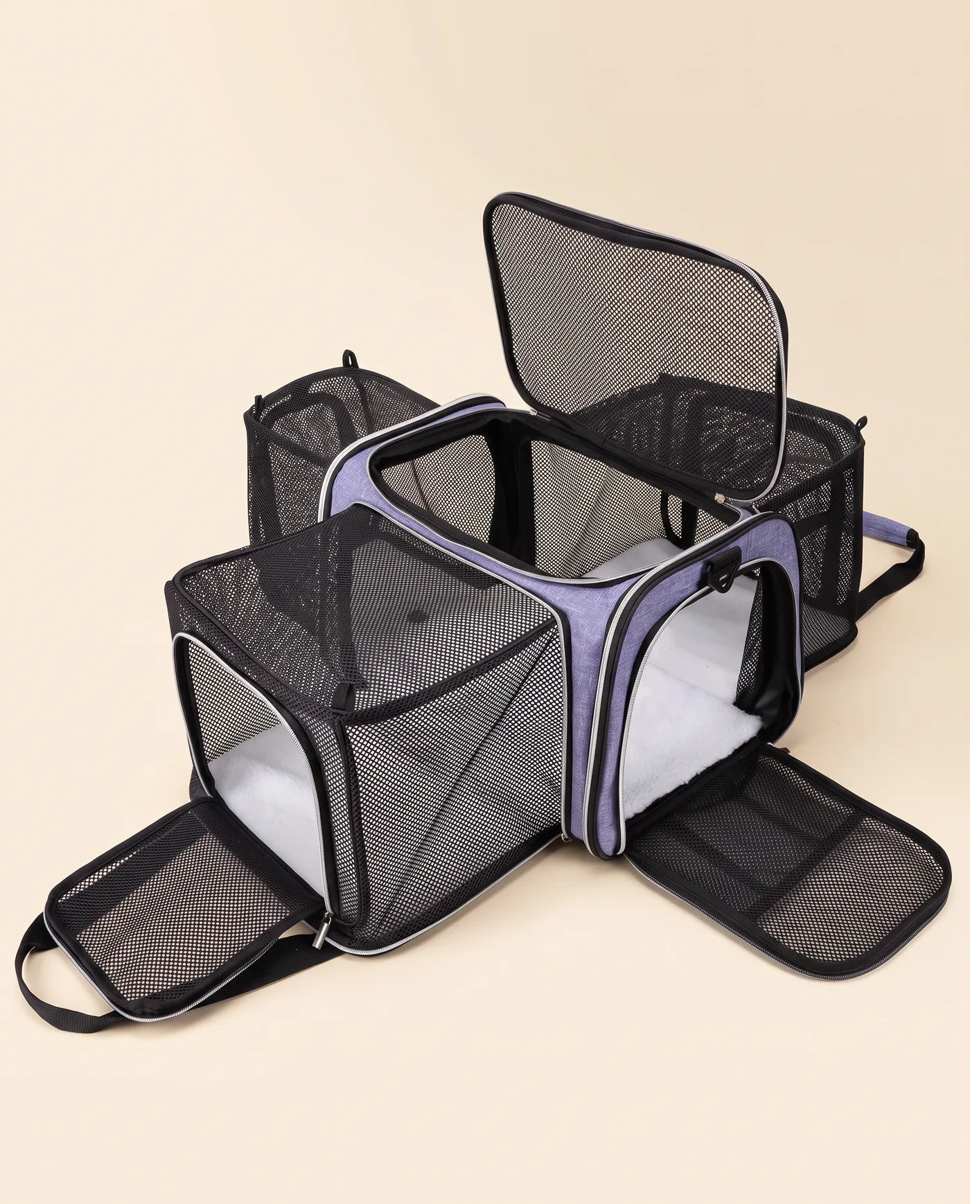 Sac de transport extensible 3 côtés