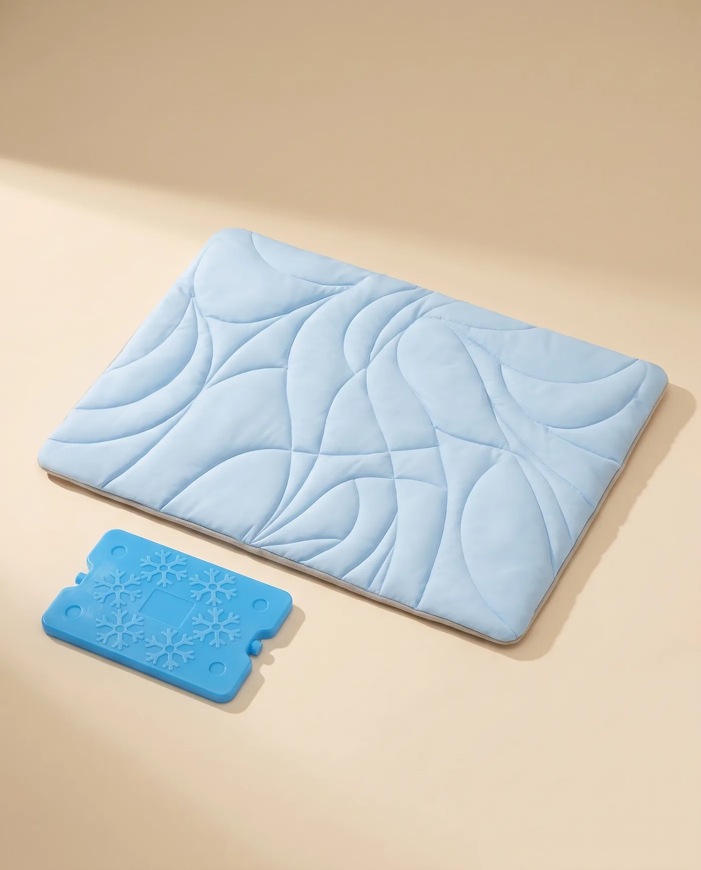 Tapis rafraîchissant à pack de glace