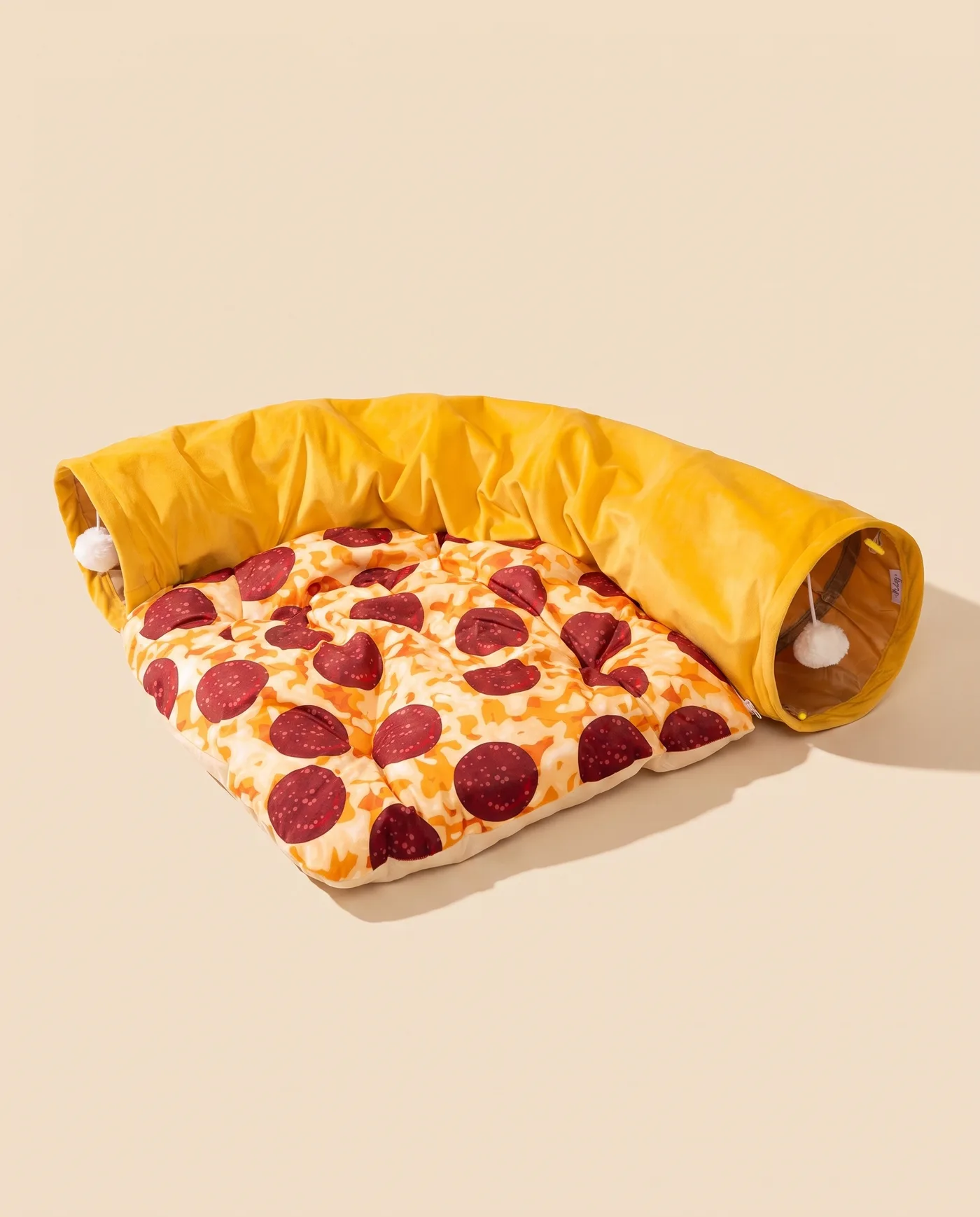 Tunnel-lit pizza pour chat